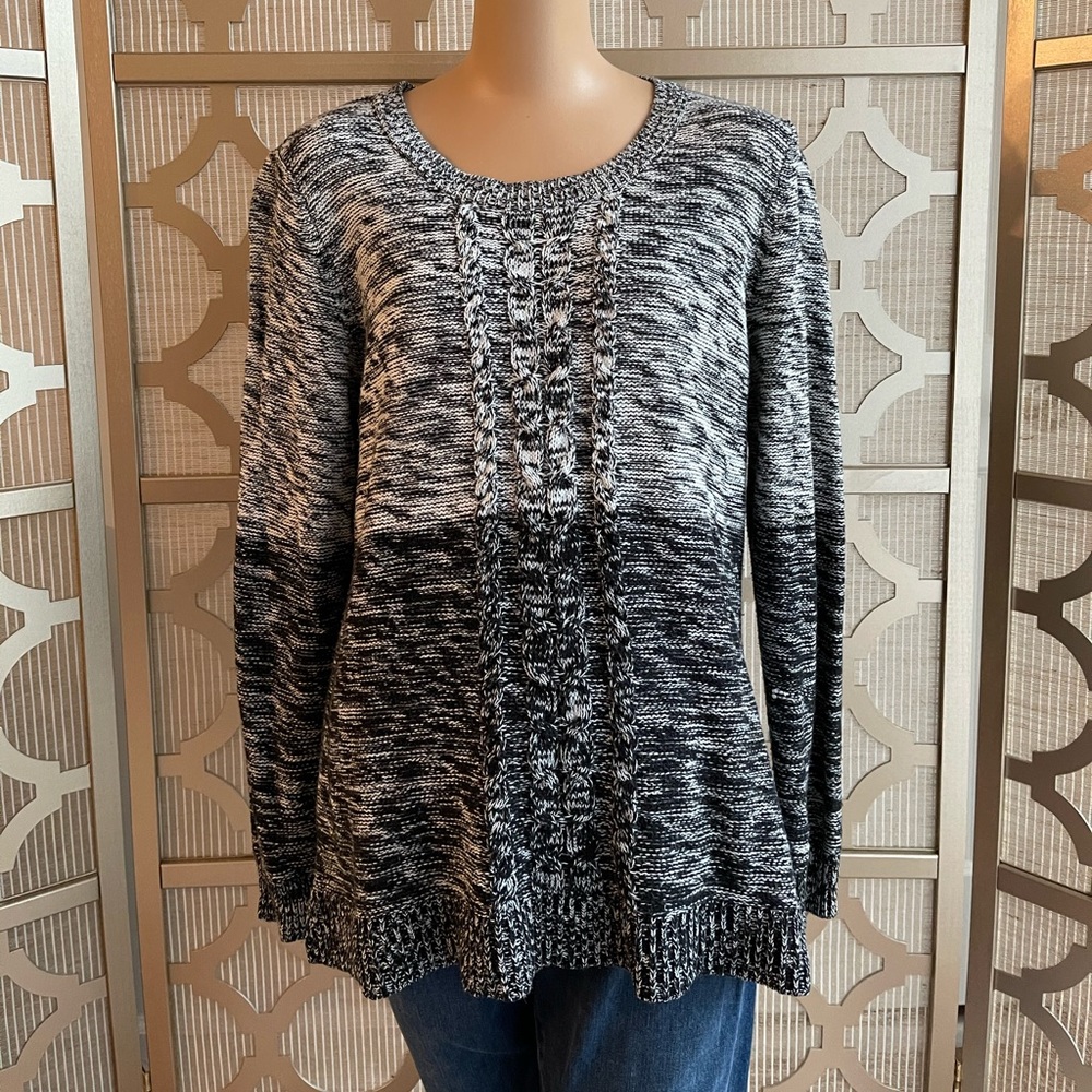 Karen Scott Multicolor Medium Sweater! Very Cozy!